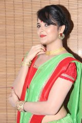 Anasuya at Cinema Chupistha Mava Audio Launch
